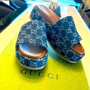 Gucci Angelina platform sandals